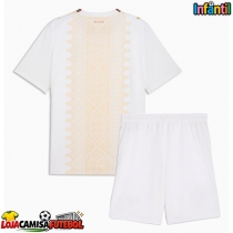 Camisa de Futebol Marrocos Equipamento Secundário Infantil Mundo 2026 Manga Curta (+ Calças curtas)